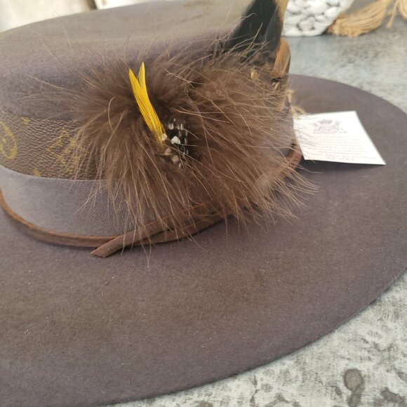NWT Revival Wear Dark Gray Fedora main image 8